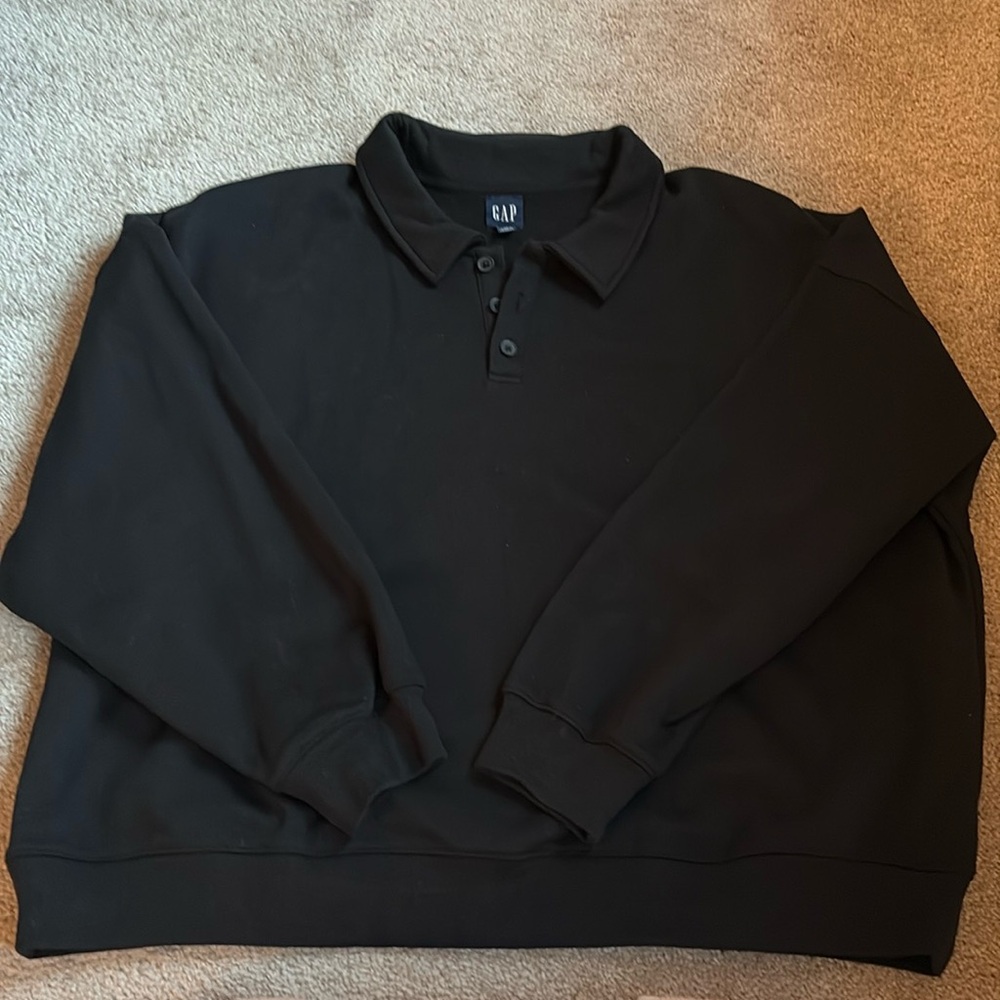 Gap collared sweatshirt